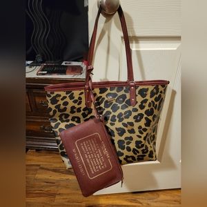 Coach Reversible tote